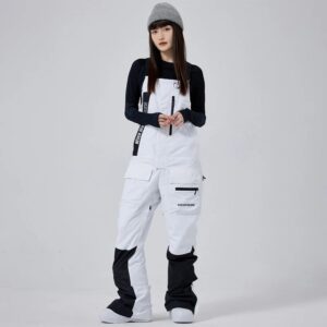 salopette de ski femme blanche
