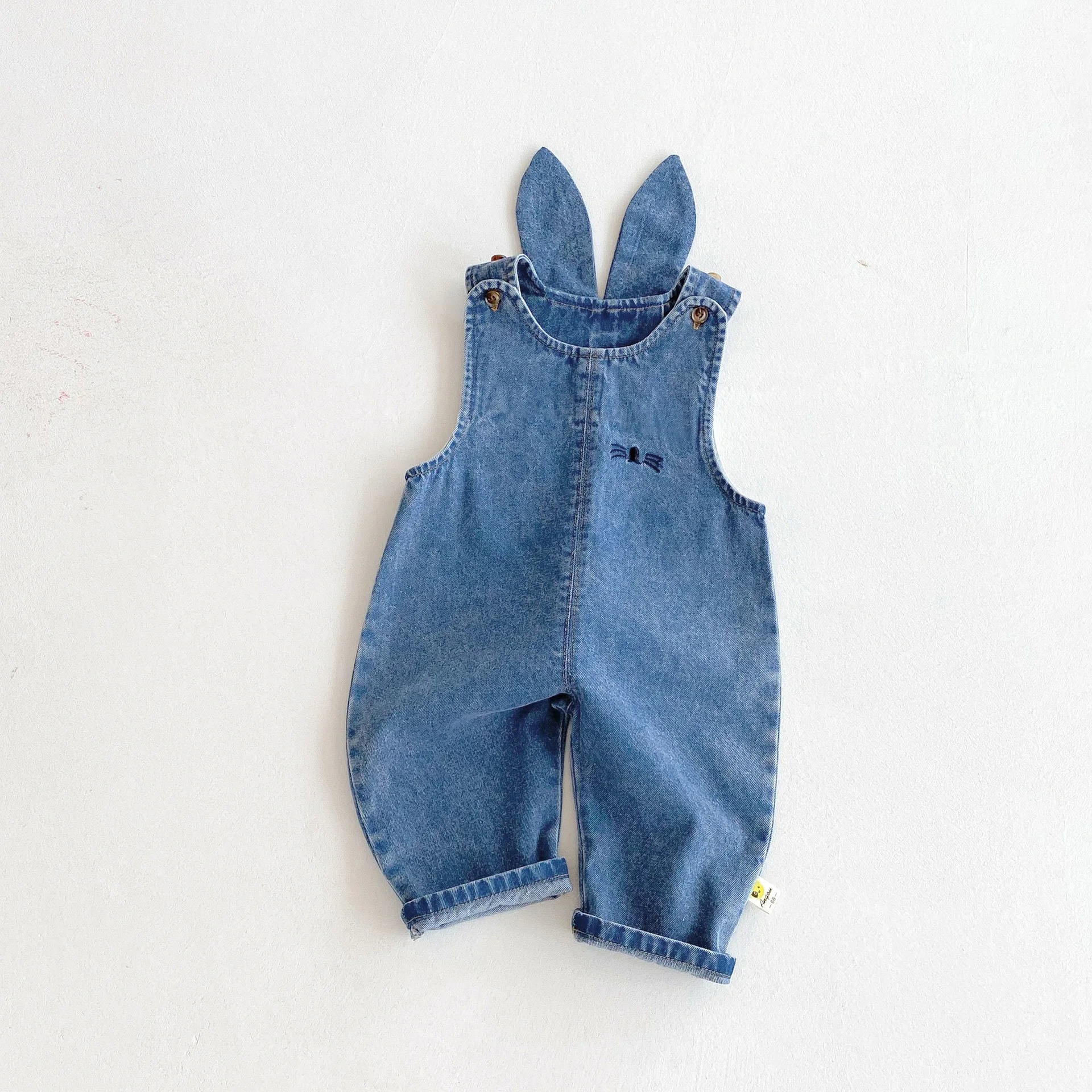 salopette jean bebe lapin