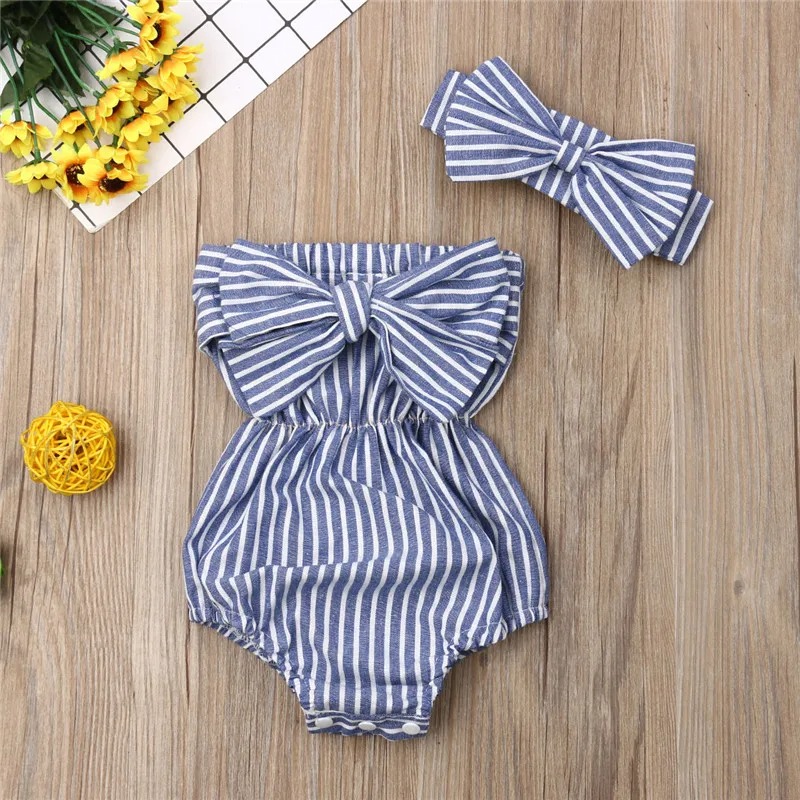 salopette bebe fille ete bleue