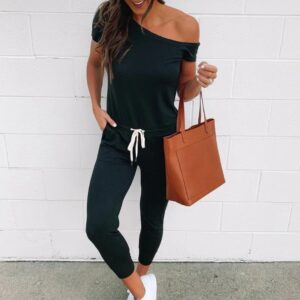 salopette femme fluide variante noir