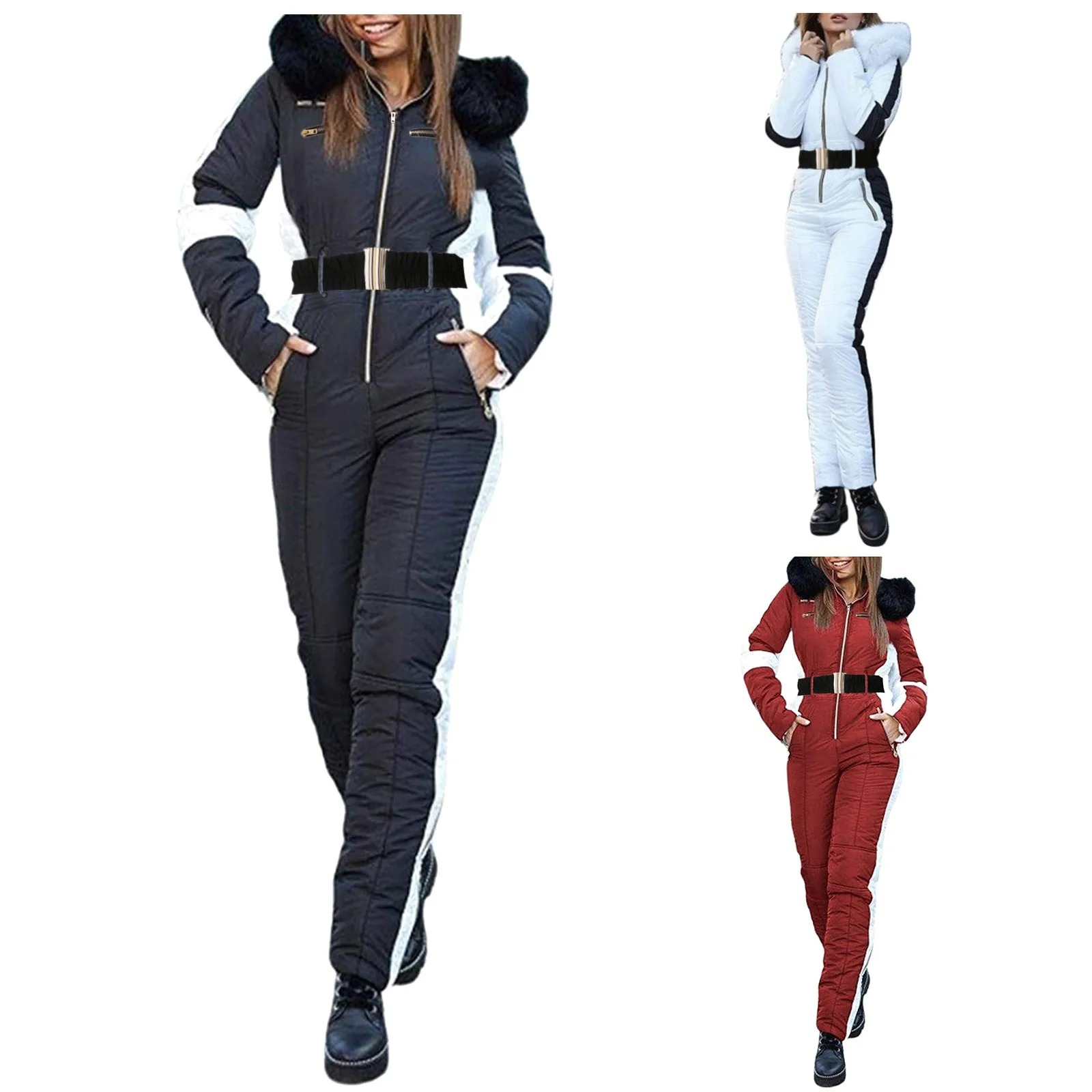 salopette de ski femme style couleurs