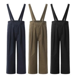pantalon salopette homme large style rétro couleurs