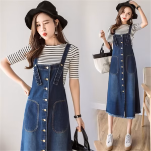 robe salopette femme vintage