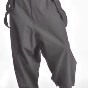 salopette sarouel homme grise