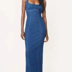 robe salopette femme jean
