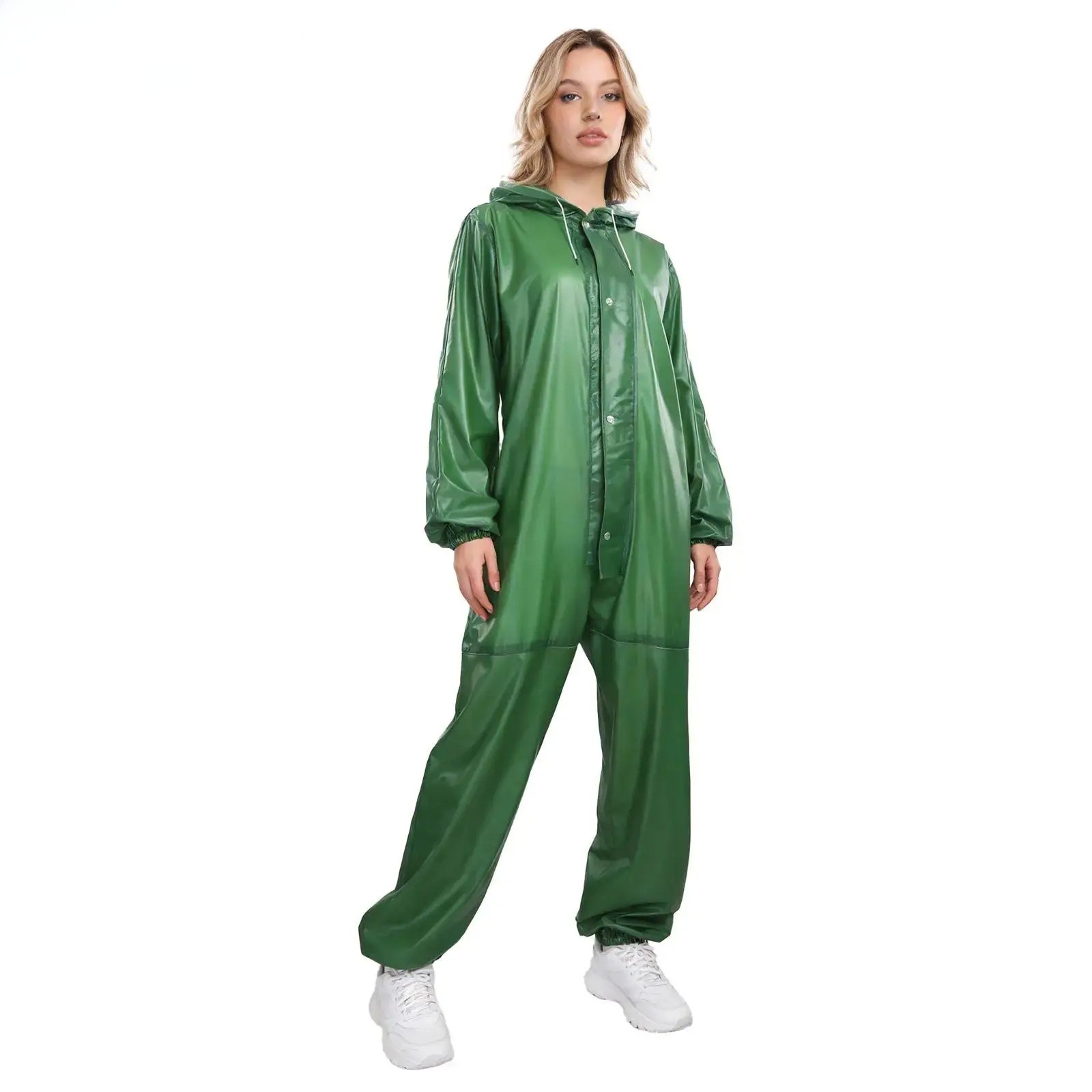 salopette de pluie femme combinaison vert