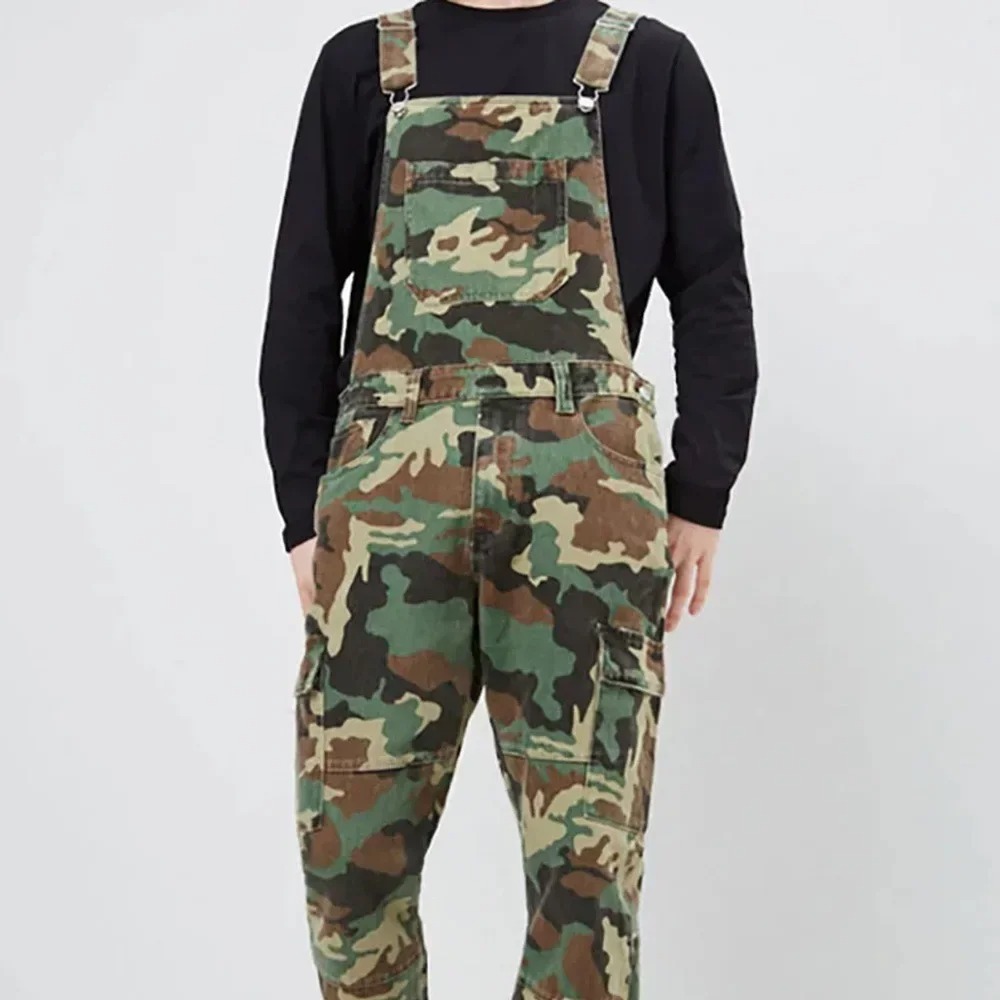 salopette verte homme militaire